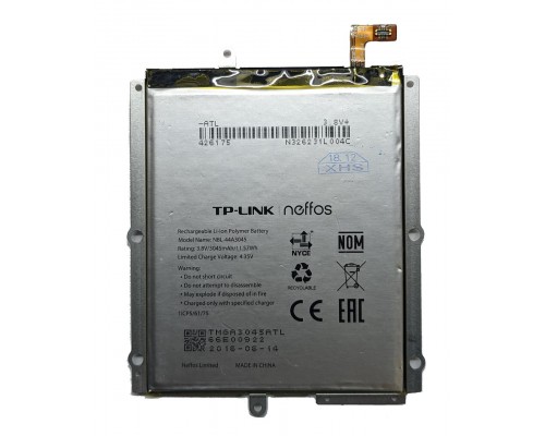 Акумулятор TP-Link NBL-44A3045 (Neffos C5 Max, TP702) 3045mAh з металевим кадром [Original PRC] 12 міс. гарантії