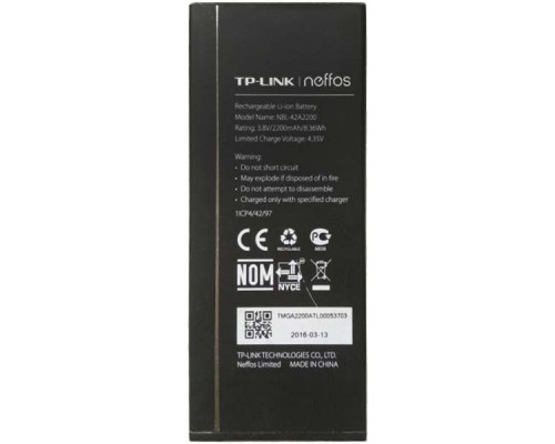 Акумулятор TP-Link Neffos C5/NBL-42A2200 [Original] 12 міс. гарантії