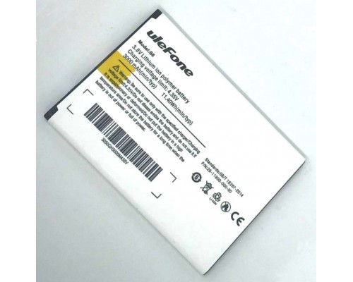Акумуляторна батарея Ulefone S8 (S8 Pro) / Ergo F501 [Original PRC] 12 міс. гарантії