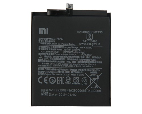 Акумулятор Xiaomi BM3M (Mi 9 SE) 3070mAh [Original PRC] 12 міс. гарантії