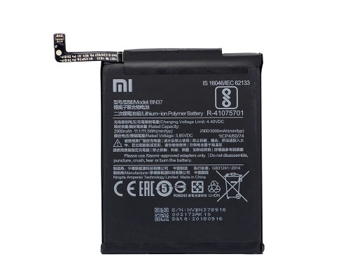 Акумулятор Xiaomi BN37 (Redmi 6/6A/M1804C3DG) 2900 mAh [Original PRC] 12 міс. гарантії
