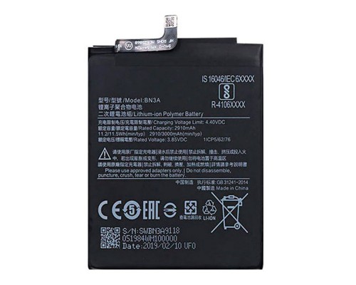 Аккумулятор для Xiaomi BN3A / Redmi Go 3000 mAh [Original] 12 мес. гарантии