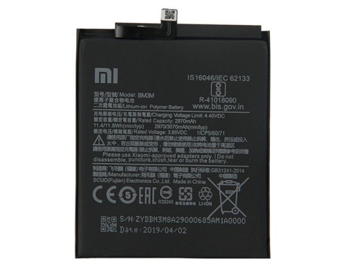 Аккумулятор для Xiaomi Mi 9 SE / BM3M [Original] 12 мес. гарантии