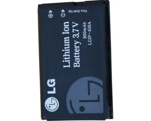 Акумулятори для LG KP110 (LGIP-430A/LGIP-531A), 900 mAh [HC]