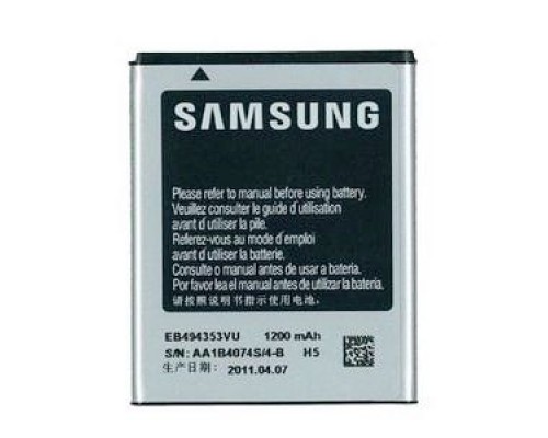 Акумулятор для Samsung S5250, S5310, S7230, S5570, S5780, C6712, S5280 та ін. (EB494353V) [HC]