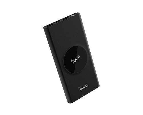 Повербанк Hoco J37 Wisdom Wireless 10000 mAh Чёрный