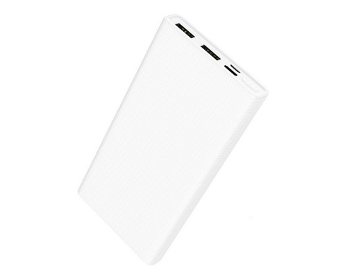 Повербанк Hoco J55 Neoteric Mobile (10000 mAh / Out: 2USB 5V/2A / In: Type-C, micro-USB 5V/2A ) с LED индикатором, Белый