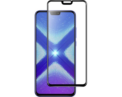 Захисне скло Full screen PowerPlant для Honor 8X, Black