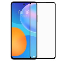 Защитное стекло Full screen PowerPlant для Huawei P Smart (2021), Black
