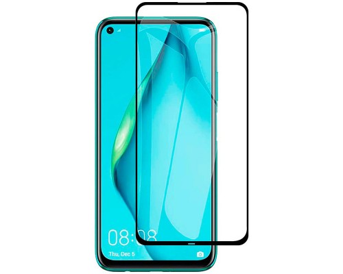 Захисне скло Full screen PowerPlant для Huawei P40 Lite, Black