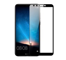 Защитное стекло Full screen PowerPlant для Huawei Y9 (2018), Black
