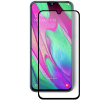 Защитное стекло Full screen PowerPlant для Samsung Galaxy A40, Black