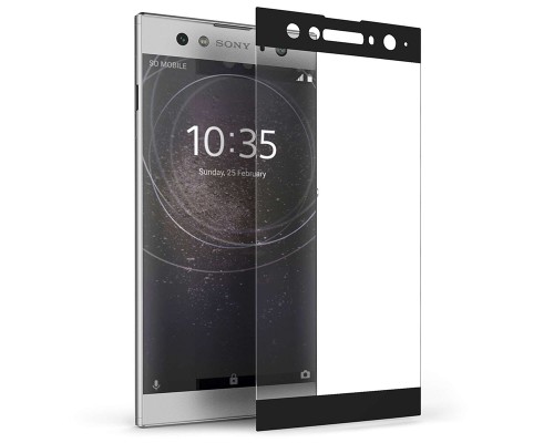 Захисне скло Full screen PowerPlant для Sony Xperia XA2 Ultra, Black