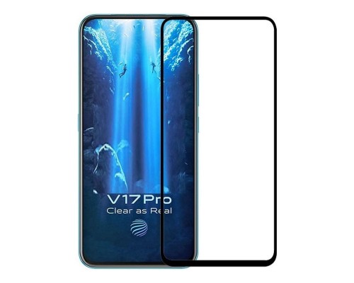 Захисне скло Full screen PowerPlant для Vivo V17, Black