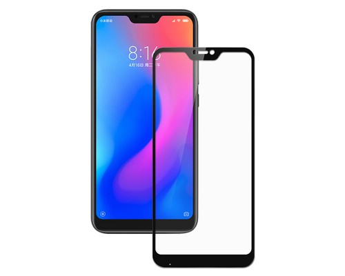 Защитное стекло Full screen PowerPlant для Xiaomi Mi A2 Lite, Black