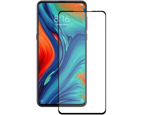 Захисне скло Full screen PowerPlant для Xiaomi Mi Mix 3, Black