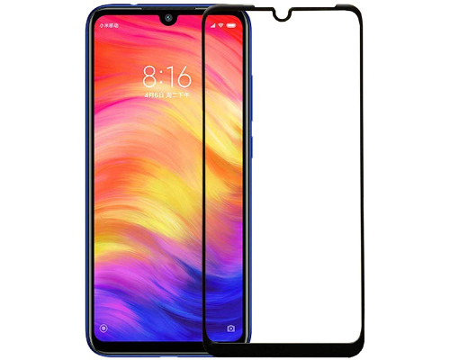 Захисне скло Full screen PowerPlant для Xiaomi Redmi 7, Black