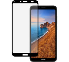 Захисне скло Full screen PowerPlant для Xiaomi Redmi 7A, Black