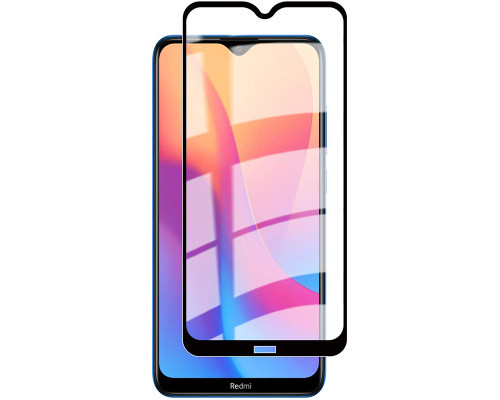 Защитное стекло Full screen PowerPlant для Xiaomi Redmi 8A, Black