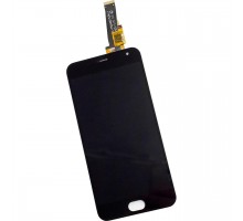Дисплей (LCD) Meizu M2/M2 mini із сенсором чорний велика мікросхема 6x6 mm