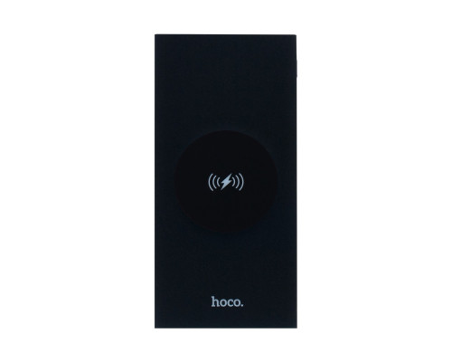 Повербанк Hoco J37 Wisdom Wireless 10000 mAh Чёрный