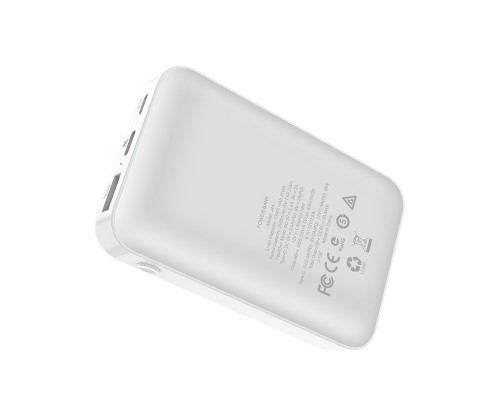 Повербанк Hoco J44 PD+QC3.0 10000 mAh Білий