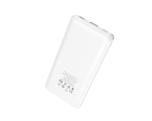 Повербанк Hoco J50 Surf Wireless 10000 mAh Білий