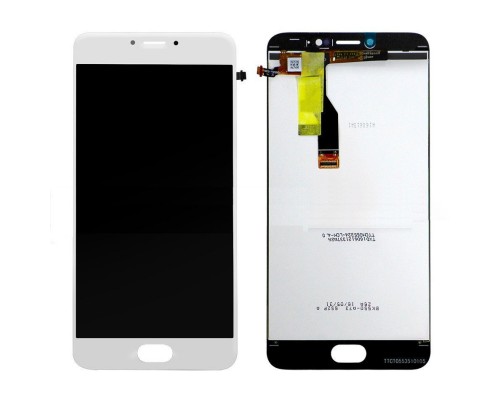 Дисплей (LCD) Meizu M3 Note із сенсором білий (ВЕРСІЯ L681h)