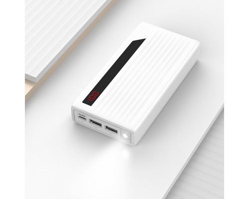 Повербанк Hoco J27A Wide Energy 20000 mAh Білий