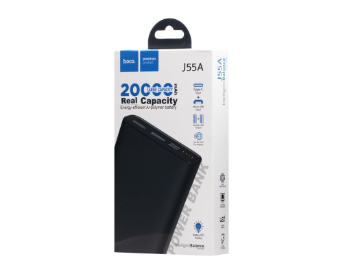 Повербанк Hoco J55A Neoteric Mobile 20000 mAh Чёрный