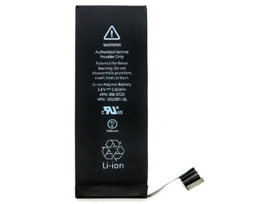 Аккумулятор для Apple iPhone 5S/5C 1560 mAh [Original] 12 мес. гарантии