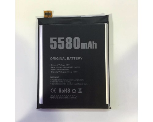 Акумулятор Doogee S60 BAT17S605580 (5580 mAh) [Original PRC] 12 міс. гарантії