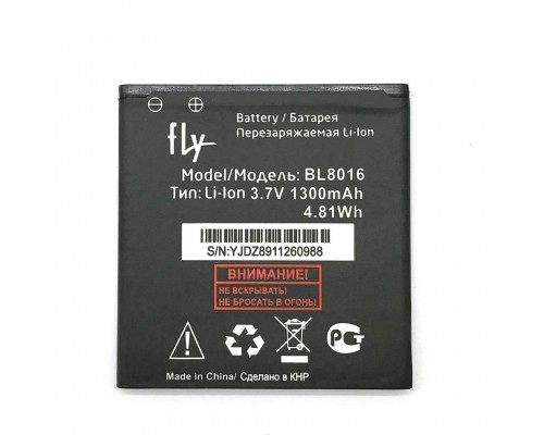 Аккумулятор для Fly BL8016 FS408 [Original PRC] 12 мес. гарантии