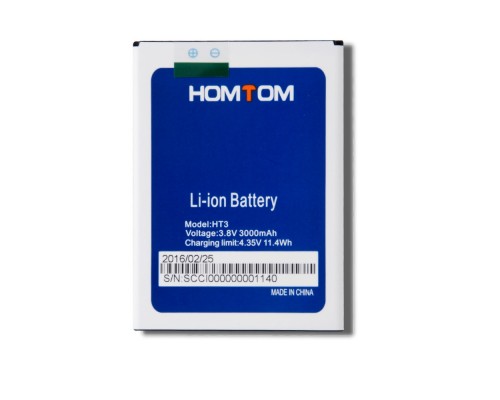 Акумулятор Homtom HT3 (HT3 Pro, Ergo Best A500) [Original PRC] 12 міс. гарантії