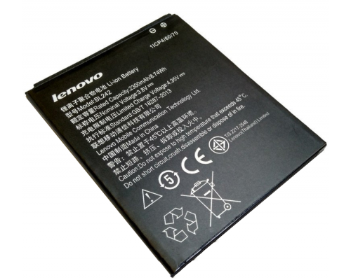 Аккумулятор для Lenovo A6010, A6000, K3, K30, A2020 (BL242) [Original PRC] 12 мес. гарантии