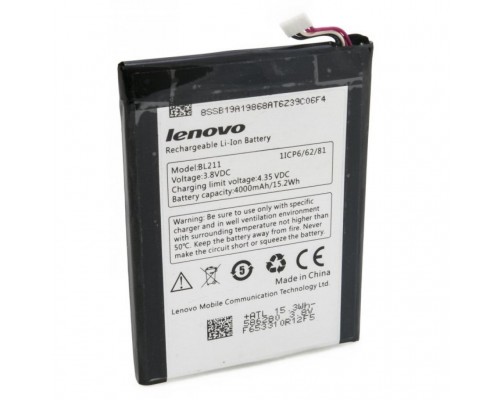 Акумулятор Lenovo BL211/P780 [Original] 12 міс. гарантії