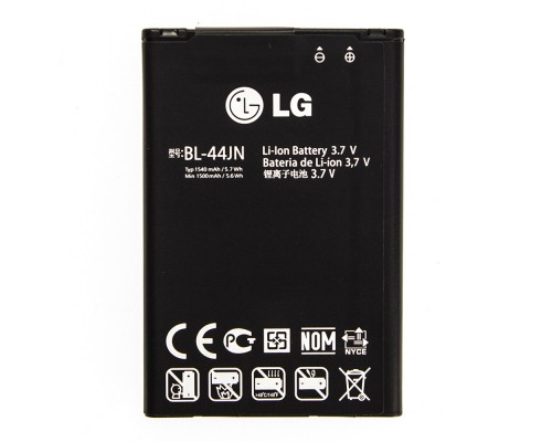 Аккумулятор для LG BL-44JN - X135, X145, P970, L3, L5 [Original PRC] 12 мес. гарантии, 1500 mAh
