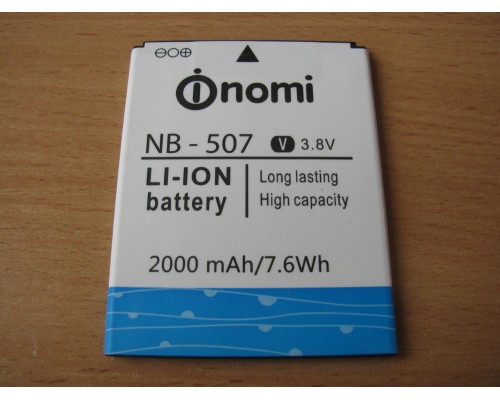 Аккумулятор для Nomi NB-507 (i507 Spark) [Original PRC] 12 мес. гарантии
