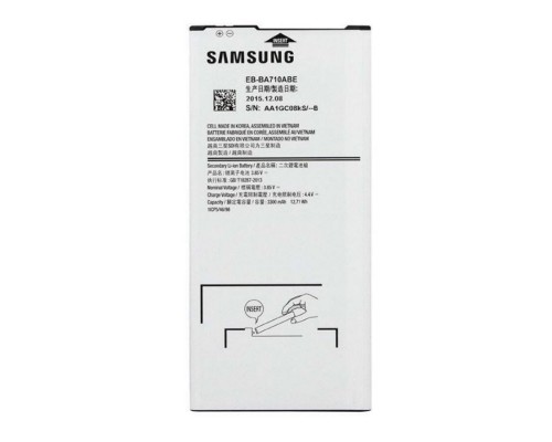 Аккумулятор Samsung A7-2016, A710 / EB-BA710ABE [Original] 12 мес. гарантии