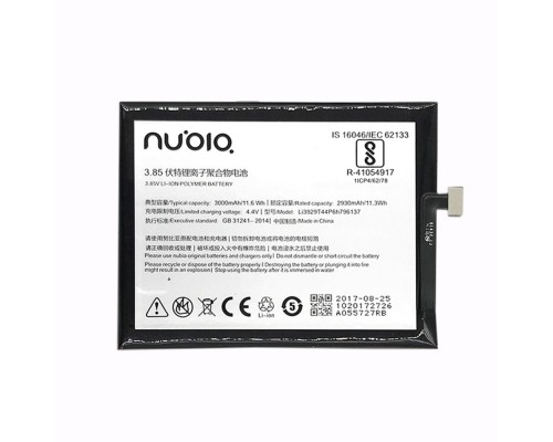 Акумулятор ZTE Nubia Z11 Mini S/Nubia Z17 Mini/NX549/NX549J/NX569/NX569J/NX569H - Li3929T44P6h796137 [Original] 12 міс. гарантії