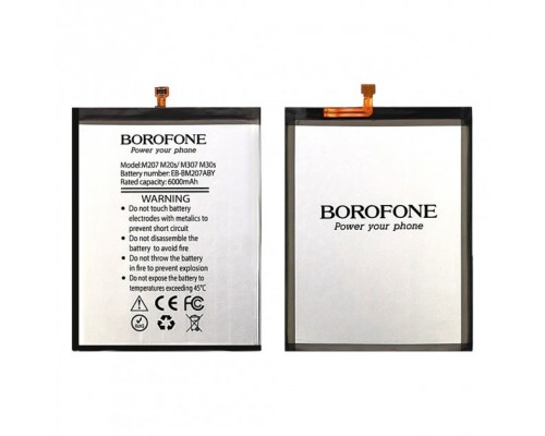 Аккумулятор Borofone EB-BM207ABY для Samsung M207 M20s/ M307 M30s/ M21 M215F/ M31 M315F