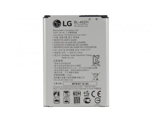 Акумулятор LG K7 X210DS/BL-46ZH [Original] 12 міс. гарантії