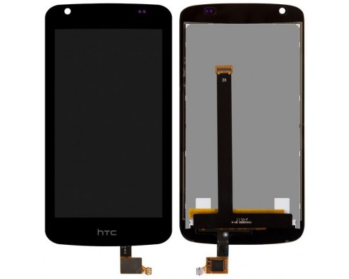 Дисплей (LCD) HTC 326G Desire із сенсором чорний