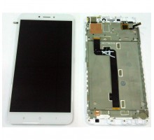 Дисплей (LCD) Xiaomi Mi Max 2 с сенсором белый