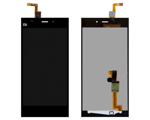 Дисплей (LCD) Xiaomi Mi3 із сенсором чорний