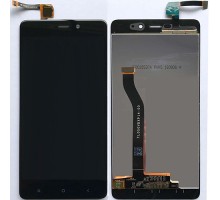 Дисплей (LCD) Xiaomi Redmi 4 із сенсором чорний