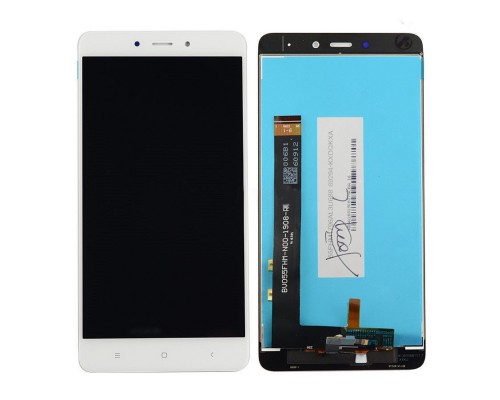 Дисплей (LCD) Xiaomi Redmi Note 4 с сенсором белый