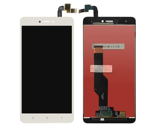 Дисплей (LCD) Xiaomi Redmi Note 4X із сенсором білий
