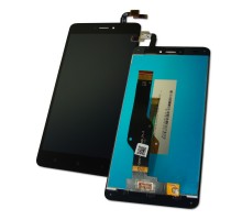 Дисплей (LCD) Xiaomi Redmi Note 4X с сенсором черный + рамка