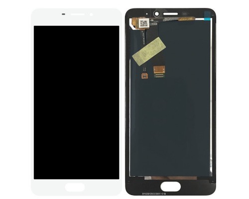 Дисплей (LCD) Meizu M5 Note (M621) із сенсором білий